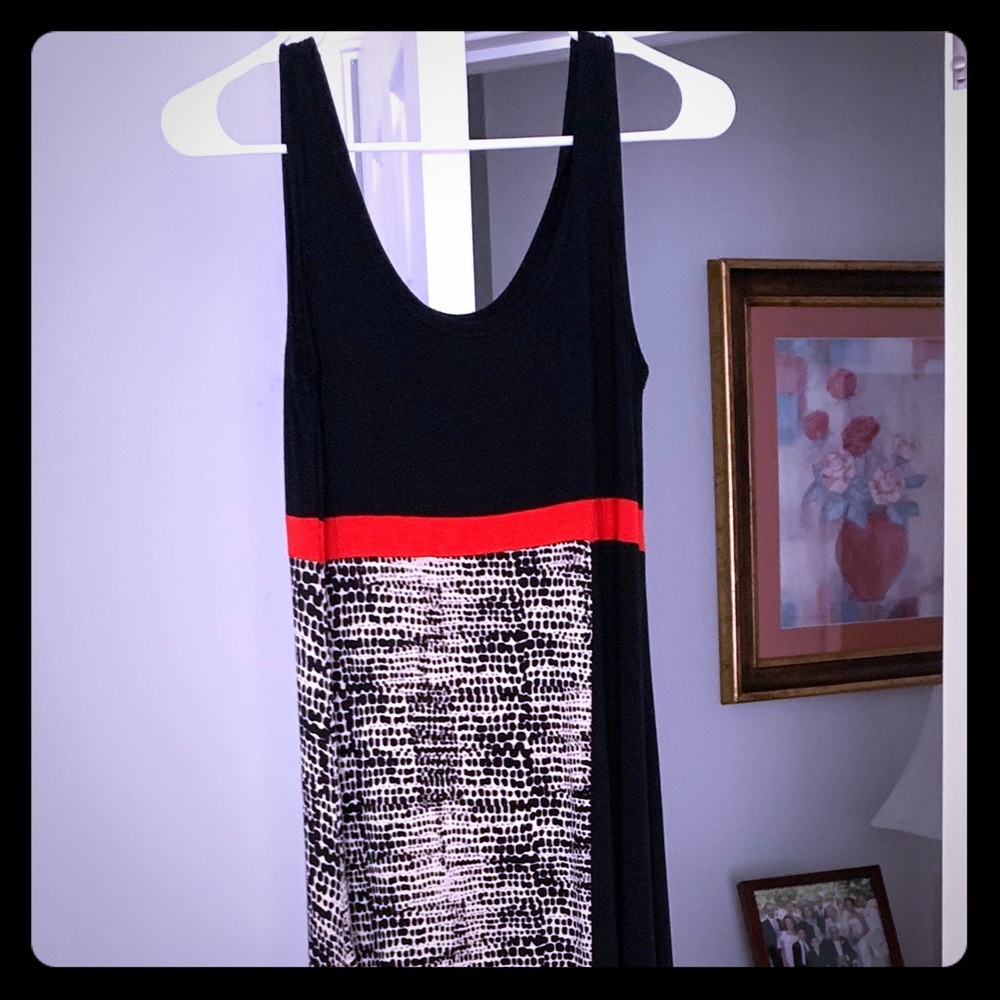 Calvin Klein Maxi dress woman’s size small nice!